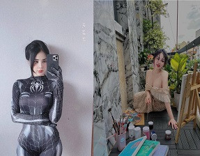 Chu Kiều Anh rất ngạc nhiên khi gặp anh trai lớn.