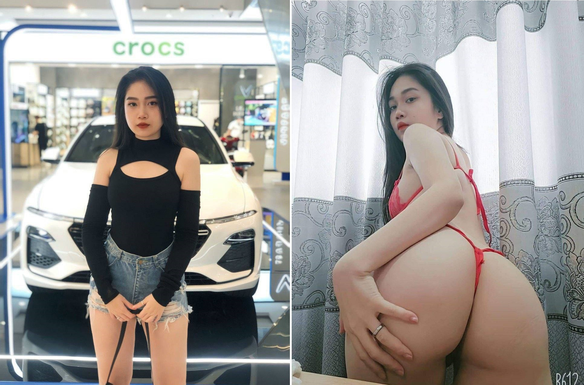 Clip nóng em mẫu ảnh mông nở