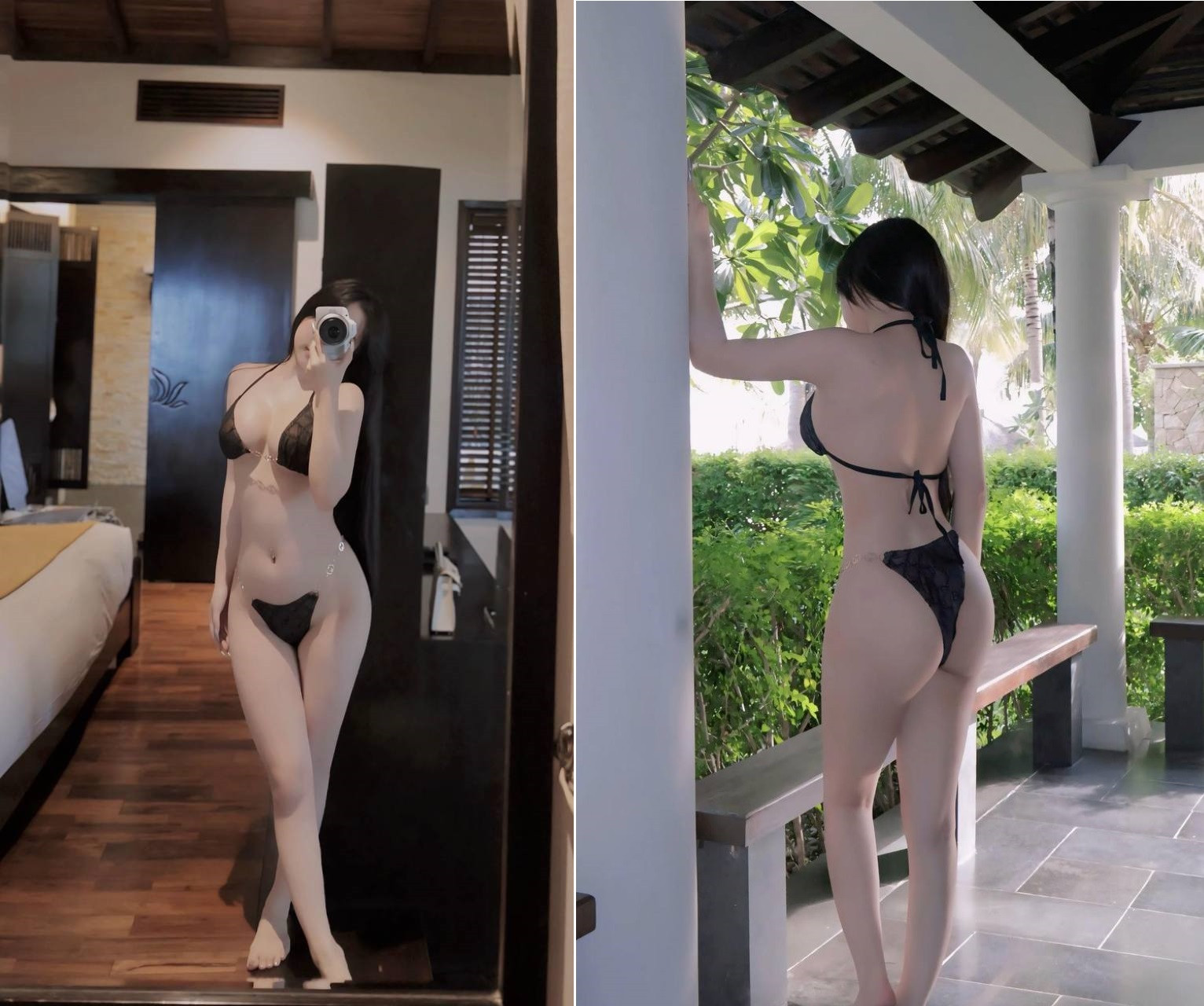 Cùng sugar baby da trắng du lịch làm tình