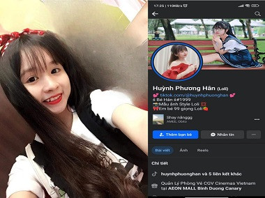 Địt Huỳnh Phương Hân đẹp khiến người ta mê hoặc