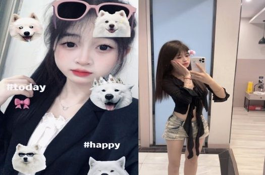 Em gái bướm hồng chơi vui khiến chàng mê mẩn