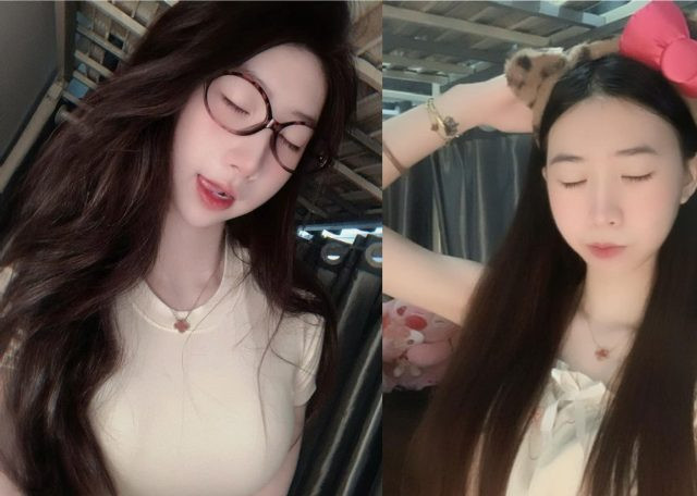 Eo thon nứng dưới khoái cu dài