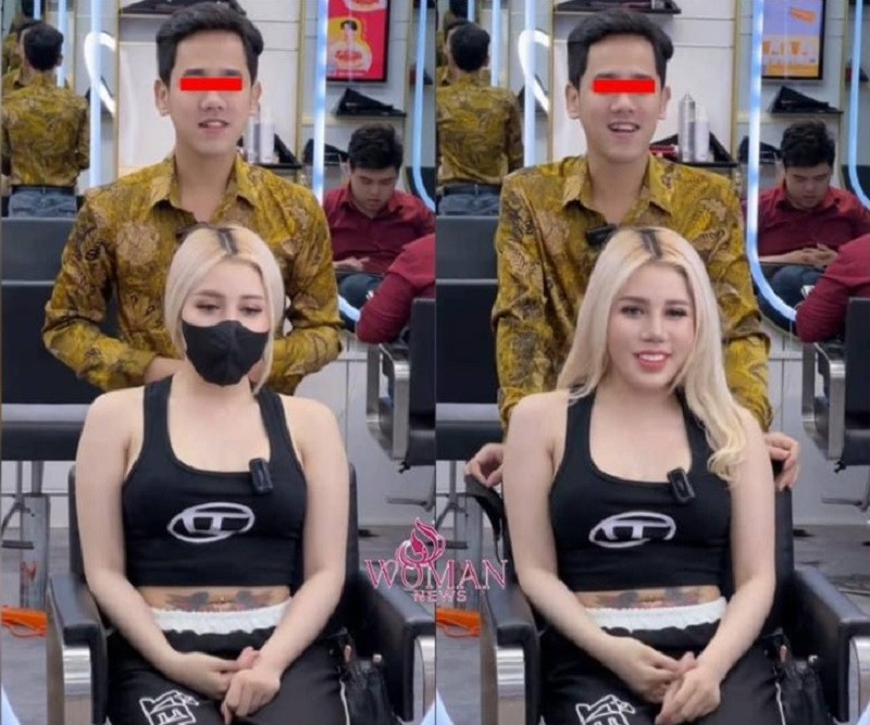 Gái xinh đi cắt tóc bị hãm hiếp