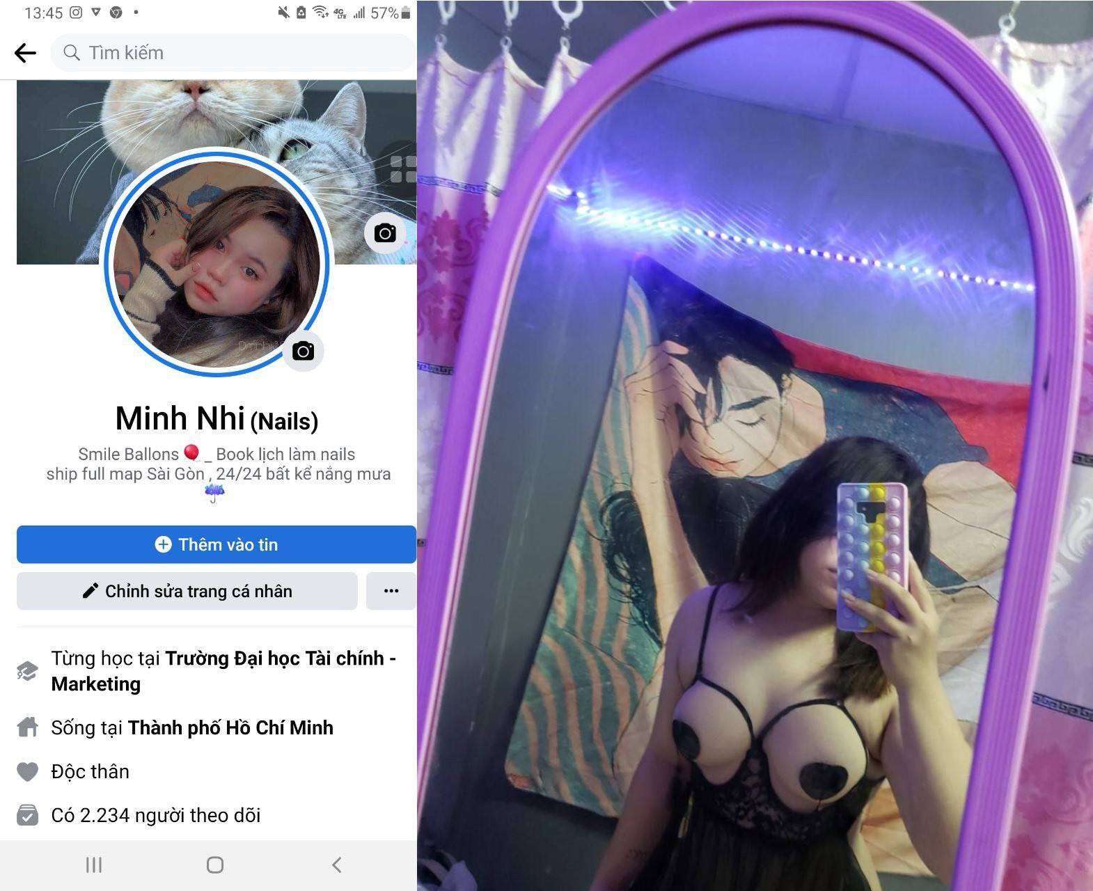 Minh Nhi ngực căng tròn đẹp mê hồn