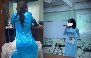 Nện cùng với cô giáo Thanh Thảo đâm đãng