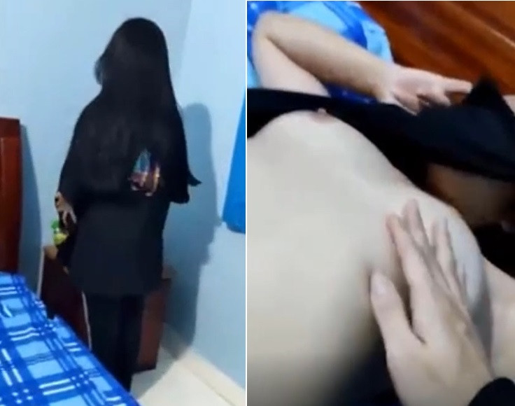 Sạch sẽ cái bím rồi mới được nướng khoai
