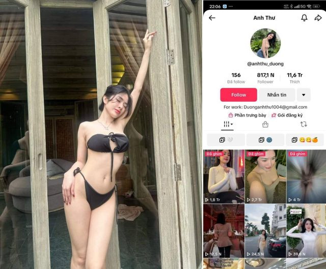 Tiktoker lồn đầy nước