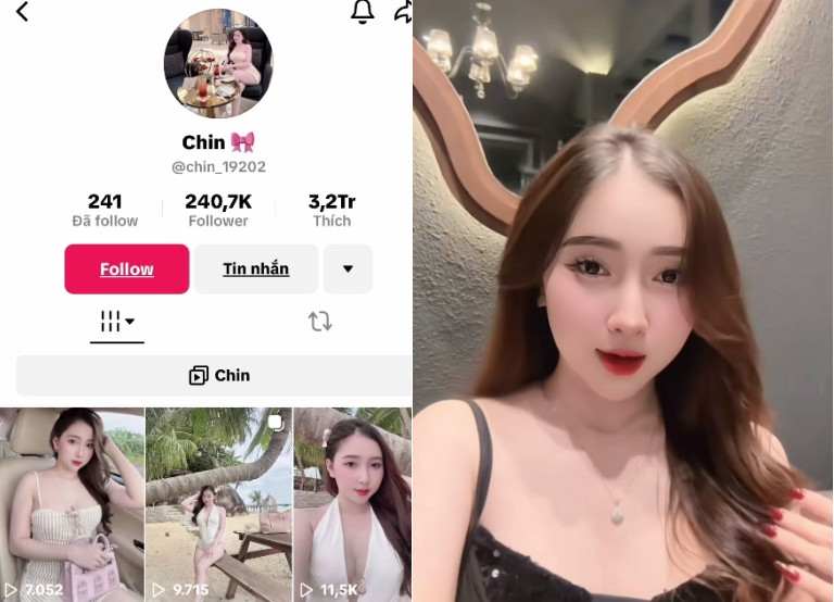 Video sex em tiktoker Chin xinh